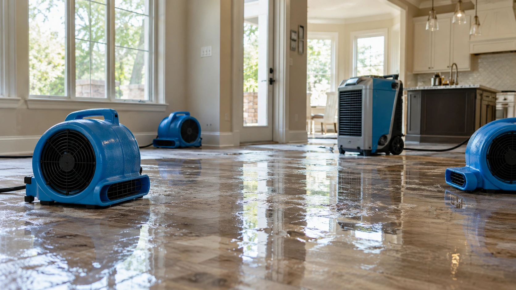professional water damage restoration