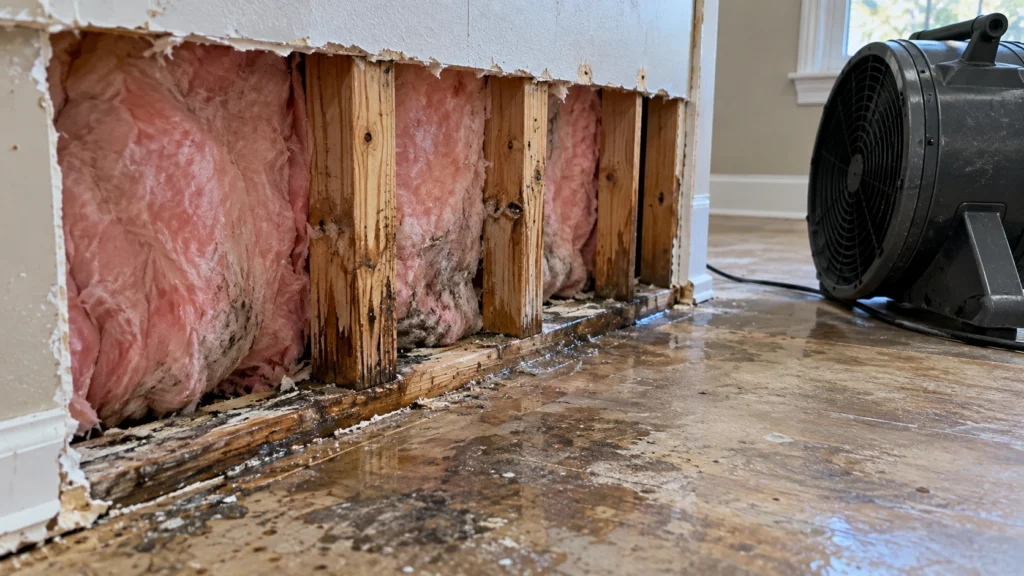 water damage restoration